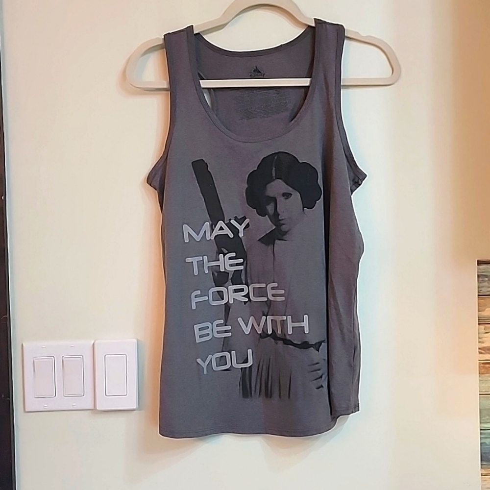 Disney Princess Leia Racer Back Tank